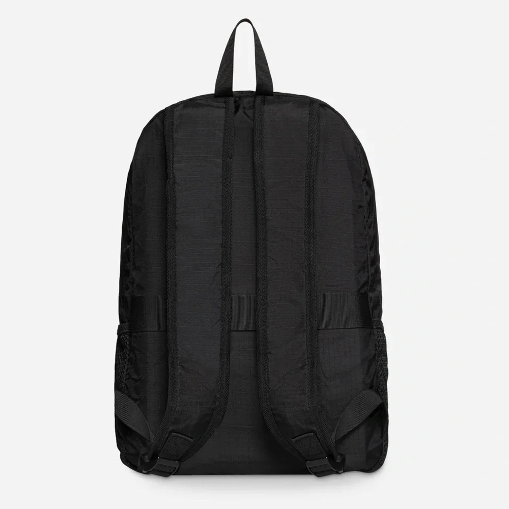 The Ridge Packable Black Ripstop Backpack